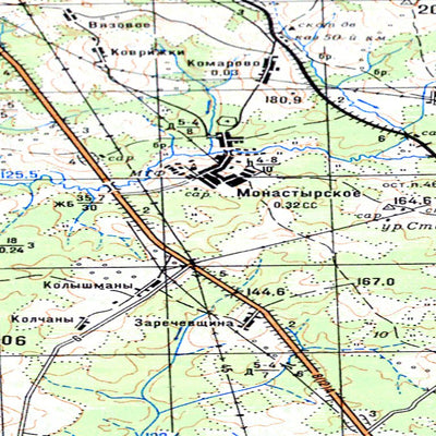 Avenza Systems Inc. Soviet Genshtab - o39-039 - Russia digital map