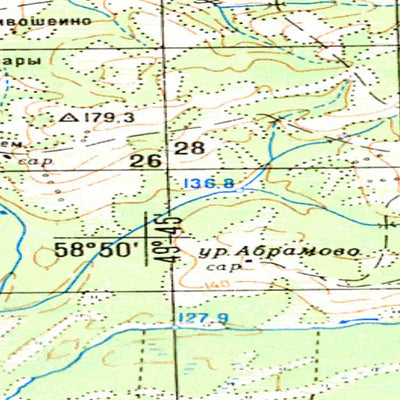 Avenza Systems Inc. Soviet Genshtab - o39-040 - Russia digital map