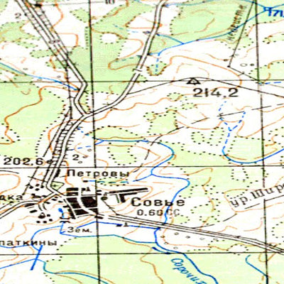 Avenza Systems Inc. Soviet Genshtab - o39-040 - Russia digital map
