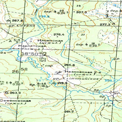 Avenza Systems Inc. Soviet Genshtab - o39-048 - Russia digital map