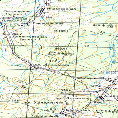 Avenza Systems Inc. Soviet Genshtab - o39-048 - Russia digital map