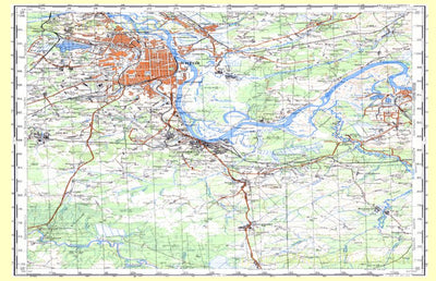 Avenza Systems Inc. Soviet Genshtab - o39-052 - Russia digital map