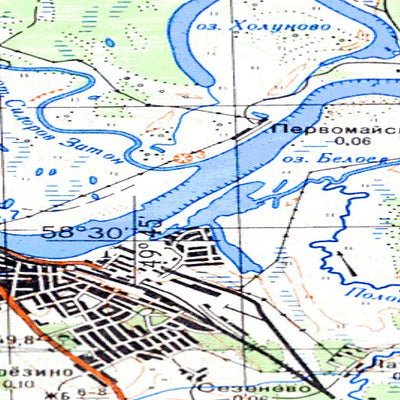 Avenza Systems Inc. Soviet Genshtab - o39-052 - Russia digital map