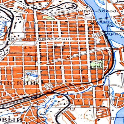Avenza Systems Inc. Soviet Genshtab - o39-052 - Russia digital map