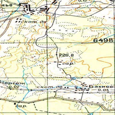 Avenza Systems Inc. Soviet Genshtab - o39-054 - Russia digital map