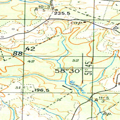 Avenza Systems Inc. Soviet Genshtab - o39-056 - Russia digital map