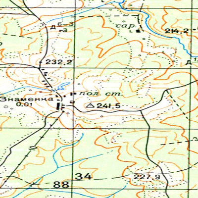 Avenza Systems Inc. Soviet Genshtab - o39-056 - Russia digital map