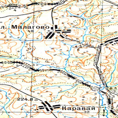 Avenza Systems Inc. Soviet Genshtab - o39-057 - Russia digital map
