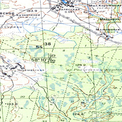 Avenza Systems Inc. Soviet Genshtab - o39-061 - Russia digital map