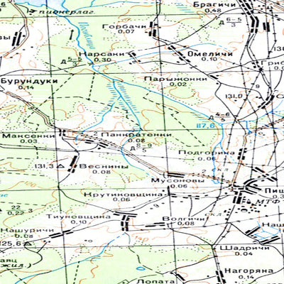 Avenza Systems Inc. Soviet Genshtab - o39-062 - Russia digital map