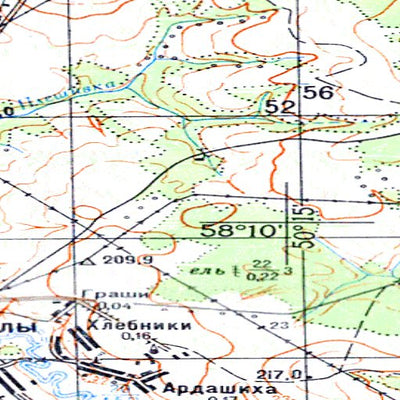 Avenza Systems Inc. Soviet Genshtab - o39-065 - Russia digital map