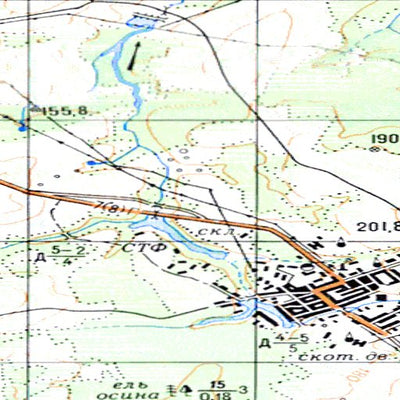 Avenza Systems Inc. Soviet Genshtab - o39-067 - Russia digital map