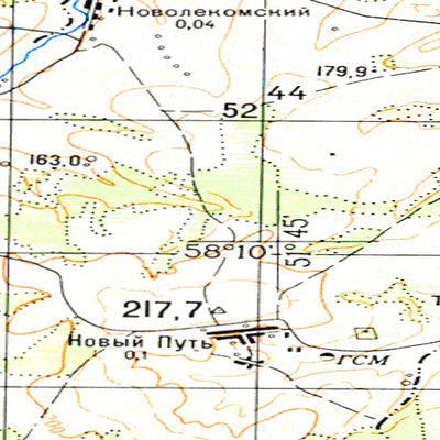 Avenza Systems Inc. Soviet Genshtab - o39-068 - Russia digital map