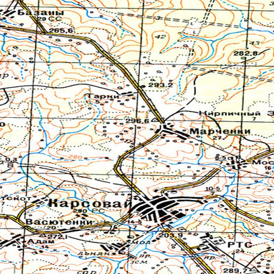 Avenza Systems Inc. Soviet Genshtab - o39-071 - Russia digital map