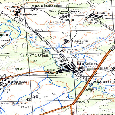 Avenza Systems Inc. Soviet Genshtab - o39-073 - Russia digital map