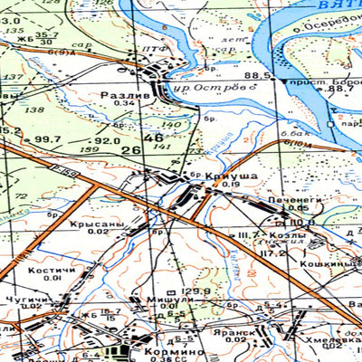 Avenza Systems Inc. Soviet Genshtab - o39-073 - Russia digital map