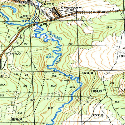 Avenza Systems Inc. Soviet Genshtab: o39-075-3 digital map