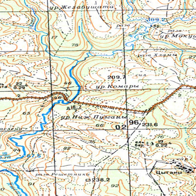 Avenza Systems Inc. Soviet Genshtab - o39-075 - Russia digital map