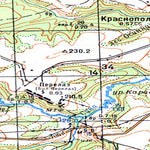 Avenza Systems Inc. Soviet Genshtab - o39-076 - Russia digital map