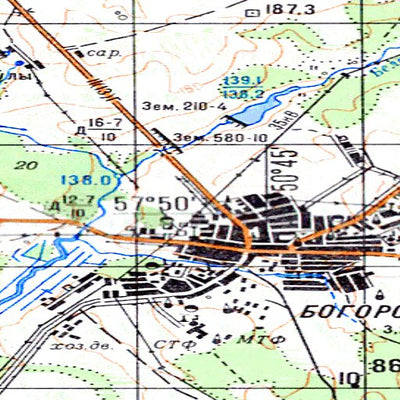 Avenza Systems Inc. Soviet Genshtab - o39-078 - Russia digital map