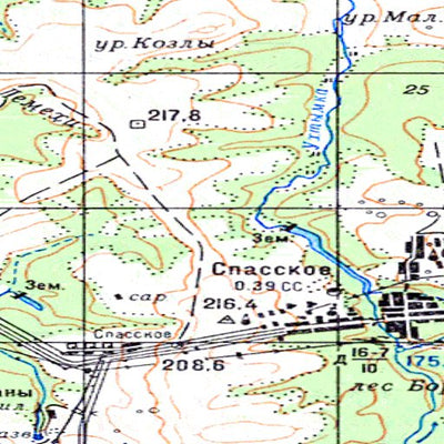 Avenza Systems Inc. Soviet Genshtab - o39-078 - Russia digital map