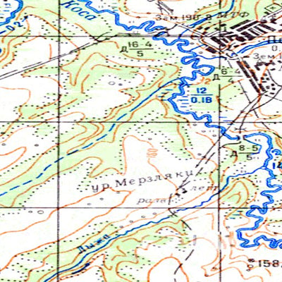 Avenza Systems Inc. Soviet Genshtab - o39-079 - Russia digital map
