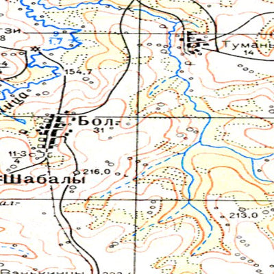 Avenza Systems Inc. Soviet Genshtab - o39-080 - Russia digital map