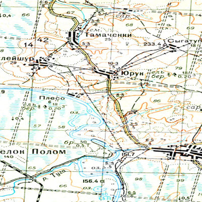 Avenza Systems Inc. Soviet Genshtab - o39-083 - Russia digital map
