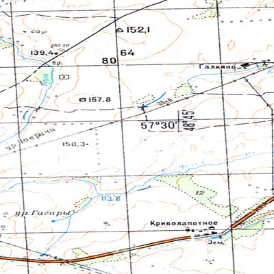 Avenza Systems Inc. Soviet Genshtab - o39-086 - Russia digital map