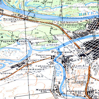 Avenza Systems Inc. Soviet Genshtab - o39-086 - Russia digital map