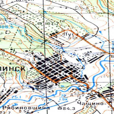 Avenza Systems Inc. Soviet Genshtab - o39-088 - Russia digital map