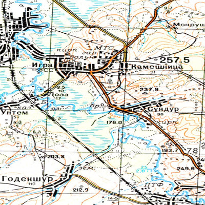 Avenza Systems Inc. Soviet Genshtab - o39-095 - Russia digital map