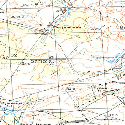 Avenza Systems Inc. Soviet Genshtab - o39-097 - Russia digital map
