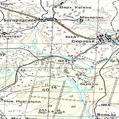 Avenza Systems Inc. Soviet Genshtab - o39-106 - Russia digital map