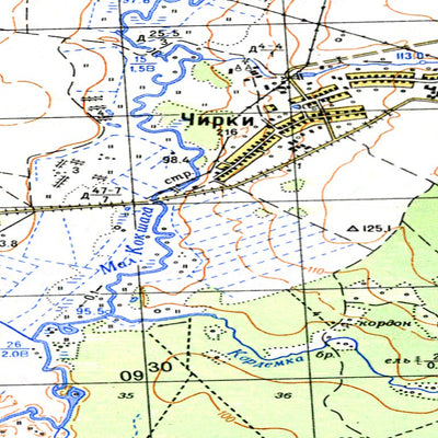 Avenza Systems Inc. Soviet Genshtab: o39-109-1 digital map