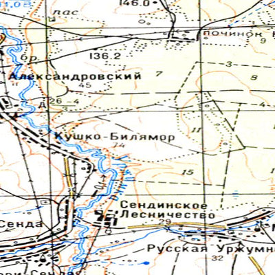 Avenza Systems Inc. Soviet Genshtab - o39-112 - Russia digital map