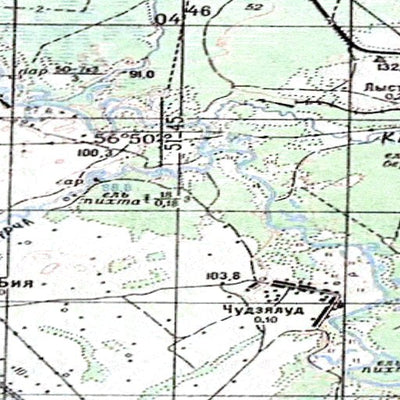 Avenza Systems Inc. Soviet Genshtab - o39-116--(1980) - Russia digital map