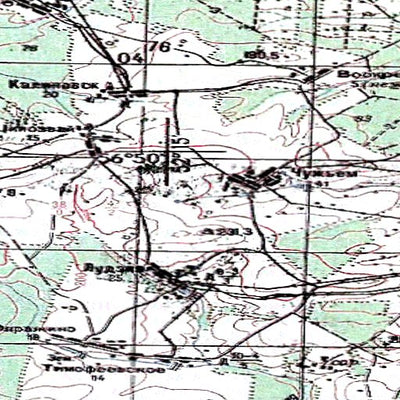 Avenza Systems Inc. Soviet Genshtab - o39-117--(1973) - Russia digital map