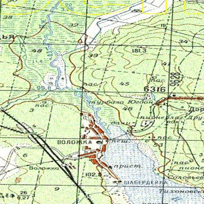 Avenza Systems Inc. Soviet Genshtab - o39-119 - Russia digital map
