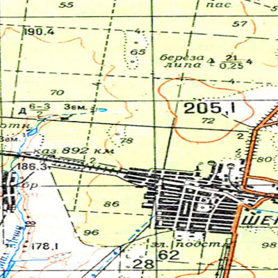 Avenza Systems Inc. Soviet Genshtab - o39-137 - Russia digital map
