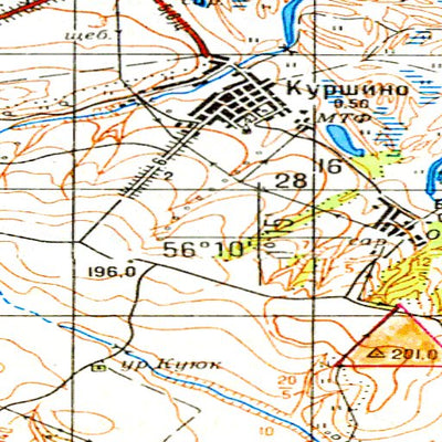 Avenza Systems Inc. Soviet Genshtab - o39-139 - Russia digital map
