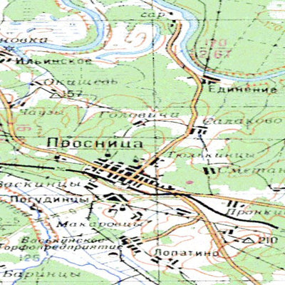 Avenza Systems Inc. Soviet Genshtab - o39-15 - Russia digital map