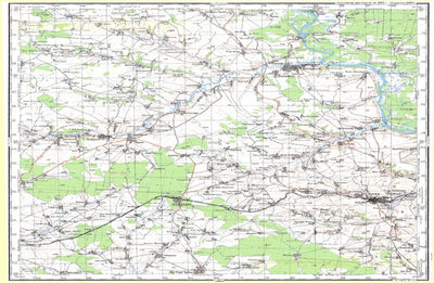 Avenza Systems Inc. Soviet Genshtab - o39-33 - Russia digital map