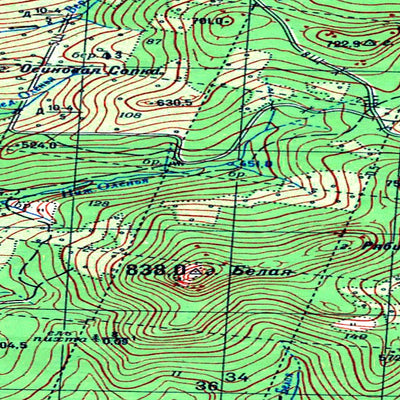 Avenza Systems Inc. Soviet Genshtab - o40-011 - Russia digital map