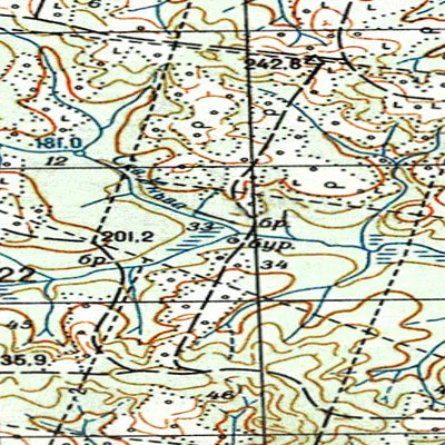 Avenza Systems Inc. Soviet Genshtab - o40-016 - Russia digital map