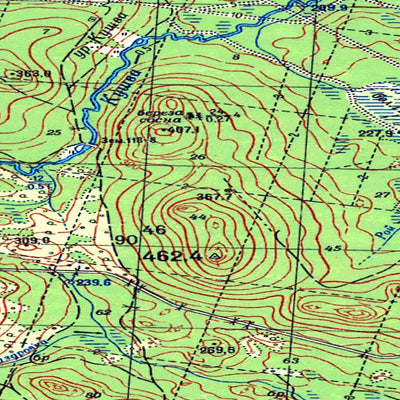 Avenza Systems Inc. Soviet Genshtab - o40-024 - Russia digital map