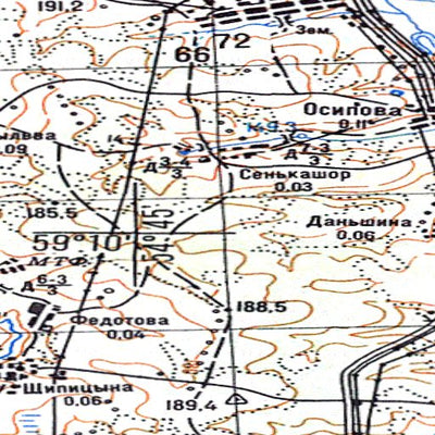 Avenza Systems Inc. Soviet Genshtab - o40-026 - Russia digital map
