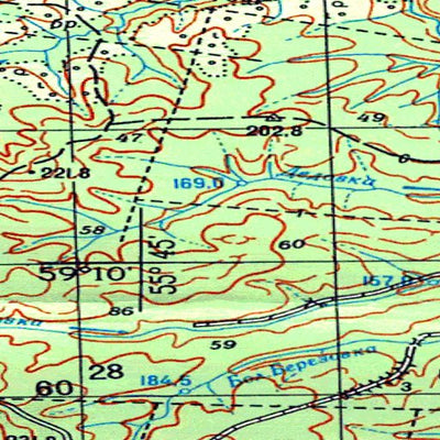 Avenza Systems Inc. Soviet Genshtab - o40-028 - Russia digital map
