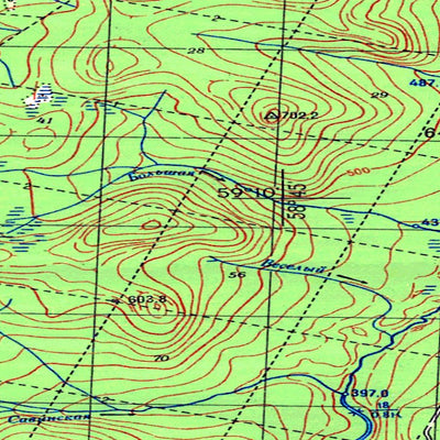 Avenza Systems Inc. Soviet Genshtab - o40-034 - Russia digital map