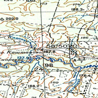 Avenza Systems Inc. Soviet Genshtab - o40-039 - Russia digital map